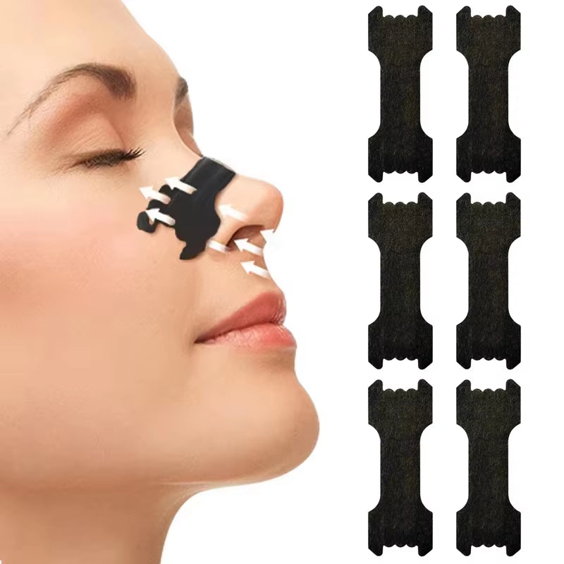 50/100/200PCS Nasal Strips 3-Supports Extra Strength Nose Tape Relief Strips for Better Sleep Non-Invasive anti Snoring Strips